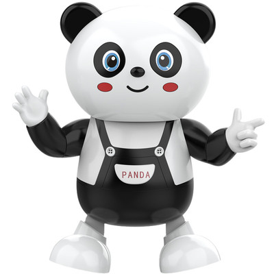 电动打鼓熊猫宝宝专注力早教玩具