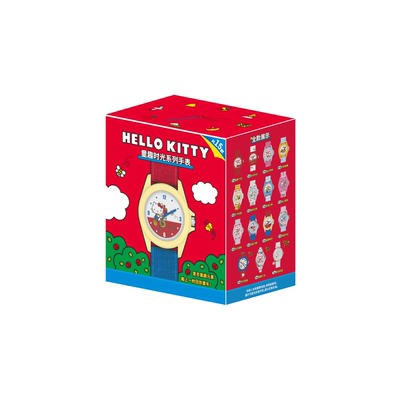 KKV正品三丽鸥Hello Kitty童趣时光系列手表盲盒可爱卡通生日礼物