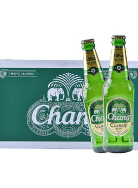 24瓶泰国进口精酿chang牌啤酒