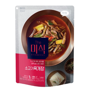 韩国直邮HARIM江原道匠人速食汤辣牛肉汤好喝健康低卡方便350g/袋