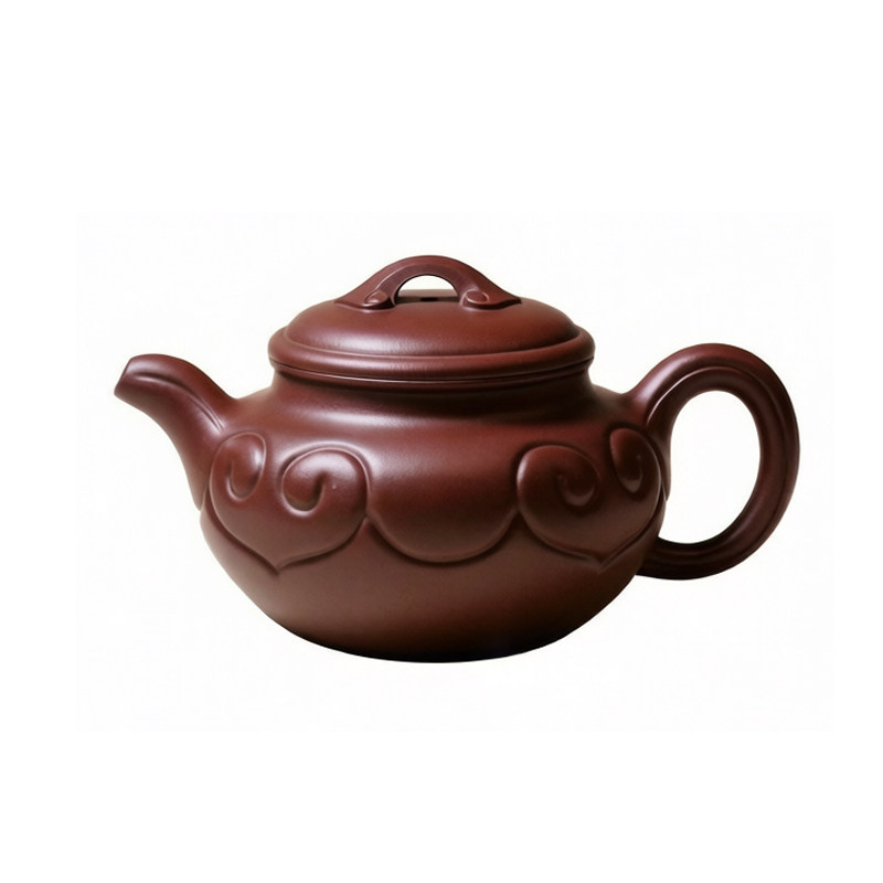宜兴紫砂壶纯全手工功夫茶具黄龙山原矿底槽清茶壶泡茶仿古如意壶