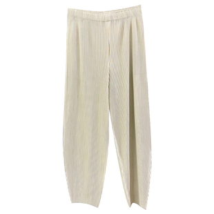 三宅褶皱一生裤子女休闲哈伦裤不透款春秋新款萝卜裤宽松显瘦神裤