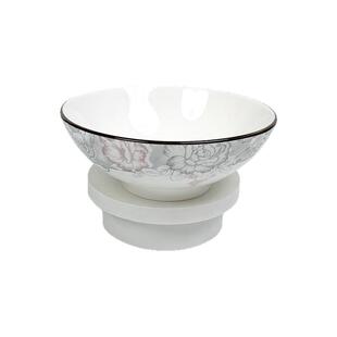 陶瓷老式怀旧三大碗米饭碗面碗家用6寸斗碗加厚防烫耐高温喝酒碗