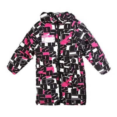 李宁正品儿童冬季新款女中大童中长款白鸭绒加厚羽绒服YYMP028