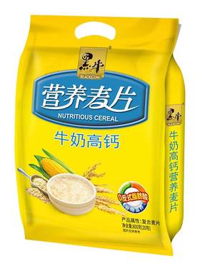 黑牛中老年营养麦片冲饮即食