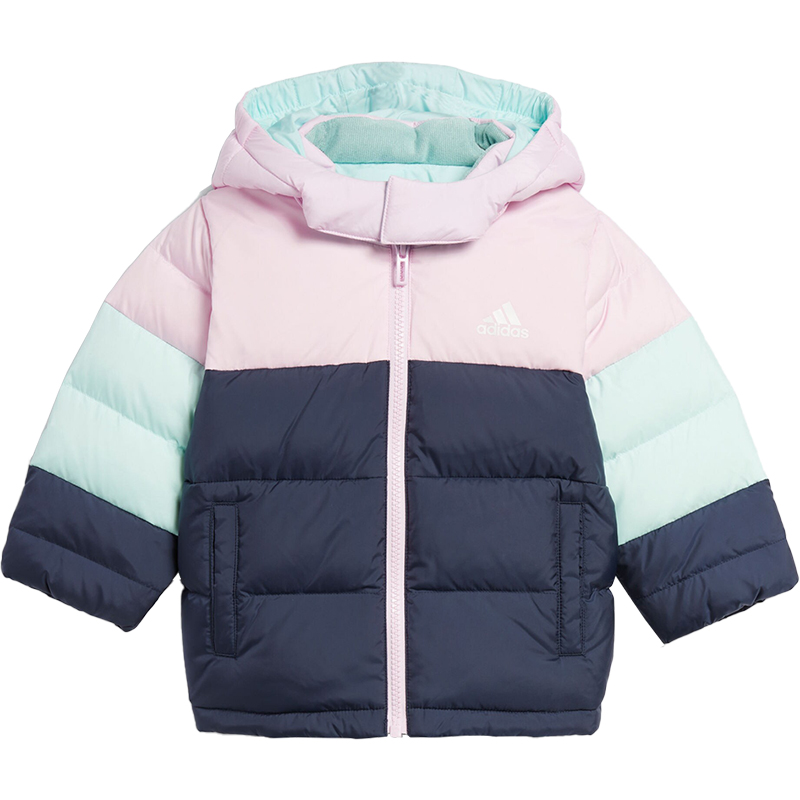 Adidas/阿迪达斯正品新款婴童时尚防风连帽运动休闲羽绒服IP7181