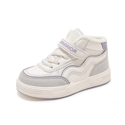 回力女童保暖加绒运动鞋