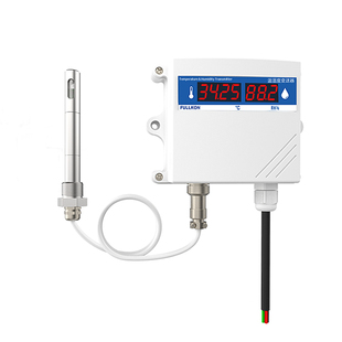 丰控高精度温湿度变送器传感器RS485无线壁挂工业温湿度计4-20mA