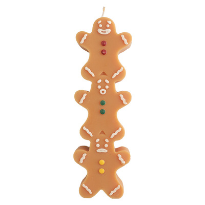 姜饼人香薰蜡烛创意香氛圣诞装饰