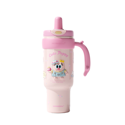 UOOHA可爱高颜值拉手公仔冰霸杯