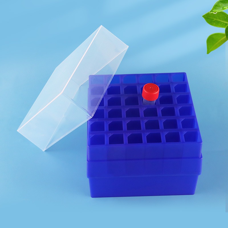 15ml塑料离心管盒可长期冻存36孔的PP材质离心管盒