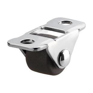 0.5寸踢脚抽屉鞋柜滑轮榻榻米定向轮微型转向轮滚轮轱辘橡胶轮子