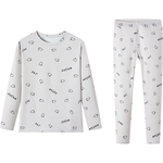 361度男童女童内衣套装春秋磨毛保暖家居服儿童打底亲肤秋衣秋裤