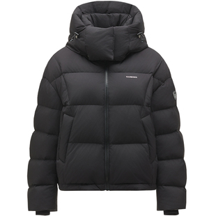 【衣橱推荐】坦博尔25冬季新款羽绒服女短款可脱卸帽保暖面包外套