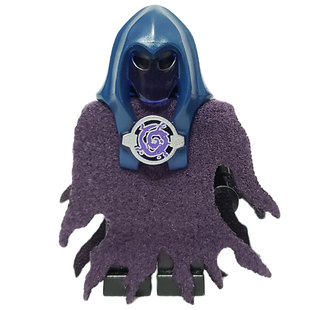 乐高 LEGO 绝版稀有人仔零件 反物质刺客面罩 领主兜帽披风 镰刀