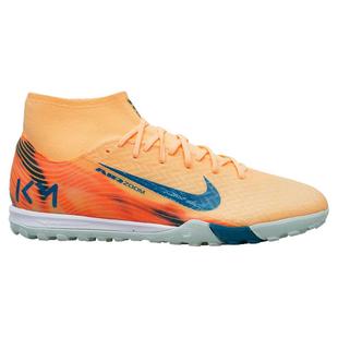 天朗足球耐克刺客16姆巴佩KM中端高帮碎钉TF人草足球鞋FQ8333-801