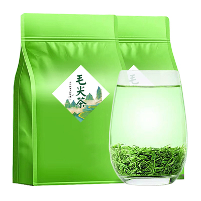 高山毛尖绿茶嫩芽新茶浓香型云雾毛尖茶叶散装春茶信阳毛茶原料