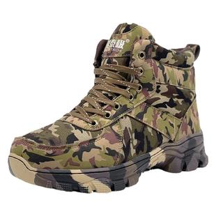 冬季特厚雪地靴男士棉鞋加绒加厚防寒保暖防滑户外高帮东北保暖鞋