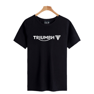港风凯旋Triumph摩托车机车T恤