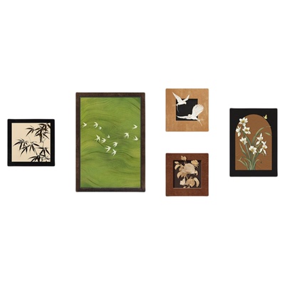 适合大白墙的装饰画2025新款