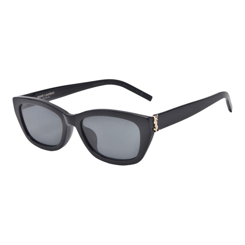 YSL/圣罗兰猫眼金标字母眼镜架
