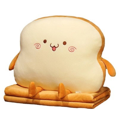 【吐司抱枕毛毯】送女生暖心礼物