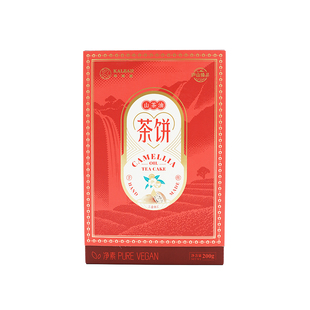 科栎雅 桂花茶饼礼盒 无添加健康轻零食 网红茶点 净素0蔗糖零食