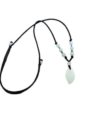 夜光石一对冰凌学生情人节吊坠