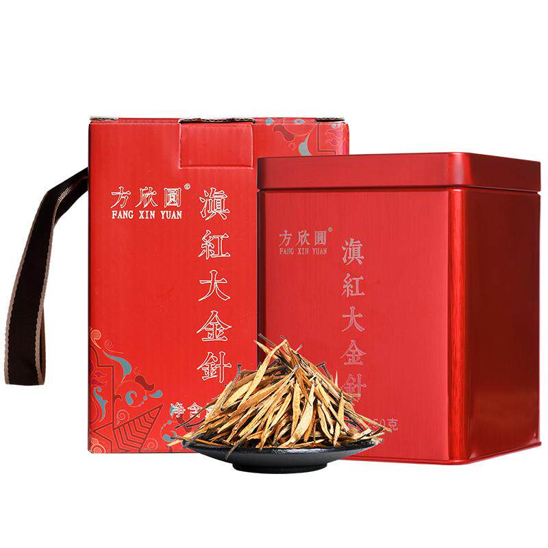 正宗凤庆特级大金针工夫滇红茶叶