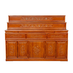 阶梯式实木供台佛台香案家用藏式三层供桌神台柜新中式农村中堂柜