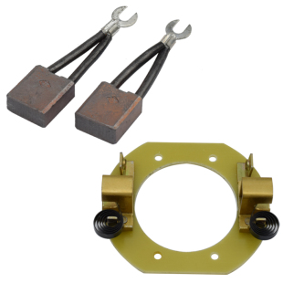 电动三轮车电机碳刷架有刷直流电机碳刷架水电瓶车电机马达碳刷架