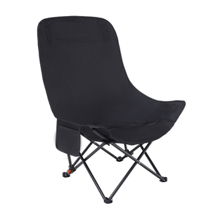 户外折叠椅加高月亮椅露营椅子便携式旅行躺椅沙滩钓鱼野餐椅板凳