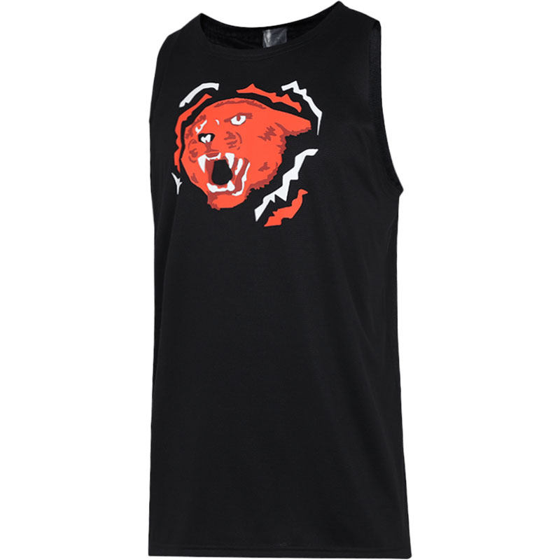 【自营】Puma彪马短袖男装新款黑色休闲服印花无袖运动背心670833