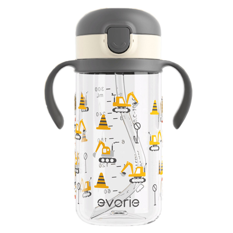 evorie爱得利宝宝水杯吸管杯