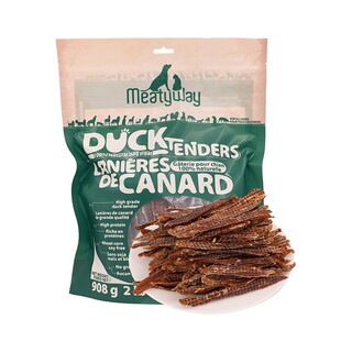 meatyway爵宴鸭肉干鸭肉红薯宠物狗狗零食鸡肉干训练奖励零食营养