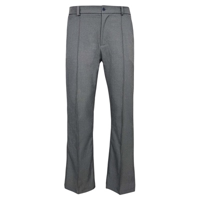 cleanfit微喇叭长裤高级灰西装