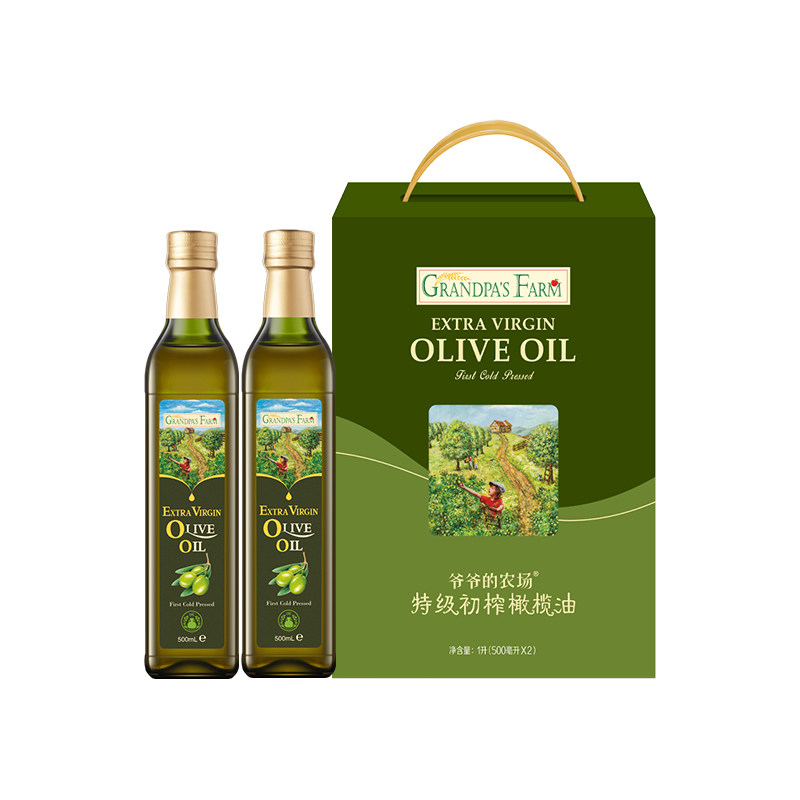 爷爷的农场橄榄油100%特级初榨