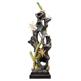 太湖石时来运转摆件乔迁轻奢高档客厅玄关电视柜壁龛装饰品落地大