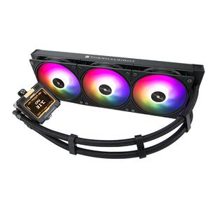 利民FROZEN WARFRAME黑色ARGB寒冰装甲液晶LGA1851一体式水冷360