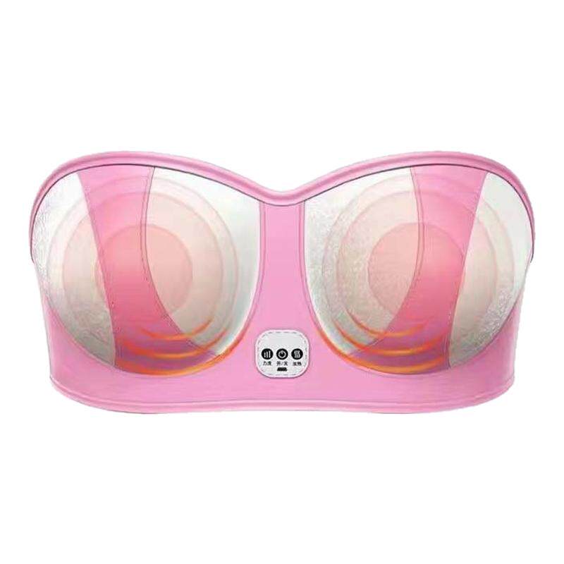 乳房按摩器揉捏热敷震动电动胸部