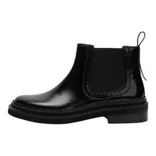 cotemp Carving Chelsea Boots切尔西短靴圆头烟筒靴粗跟套筒靴女