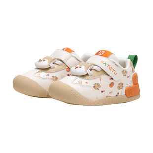 卡特兔宝宝防滑机能鞋2026新款春季男女童动物鞋婴幼儿软底学步鞋