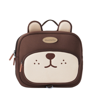imomoto儿童蘑菇书包高颜值透气
