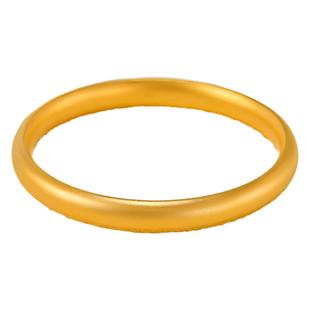 金包银轮胎素圈手镯女款古法传承镯子款手饰送女友送妈妈生日礼物