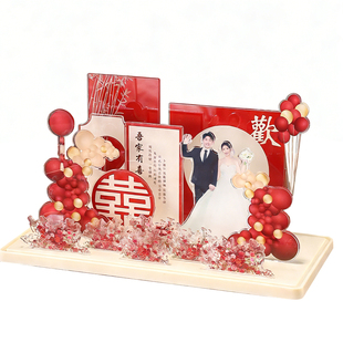 结婚订婚礼物创意摆件手工定制送新人闺蜜新娘实用高级新婚礼品