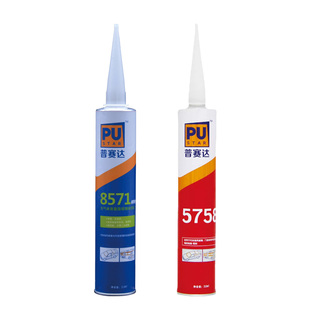 正品普赛达钣金胶8551挡风玻璃胶5758聚氨酯密封胶防水快干接填缝