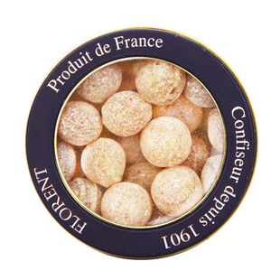 包邮法国费罗伦 蜂蜜味糖球 水果糖硬糖盒装210g喜糖果生日礼物