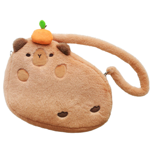 歪瓜出品 红山动物园 毛绒双肩包可爱考拉公仔斜挎包收纳玩偶小包