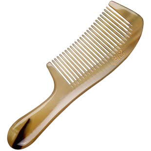 天然真牛角梳子头部经络梳按摩女士长发专家用男士官方正品旗舰店