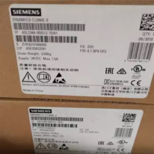 议价6SL3244-0BB12-1BA1西门子G120变频器全新正品6SL32440BB121B